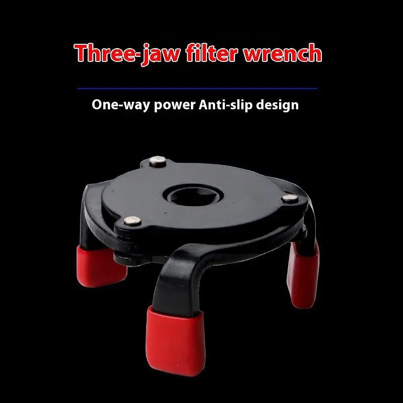 One-way Flat Three-claw Filter Wrench Oil Core Non-slip Three-claw