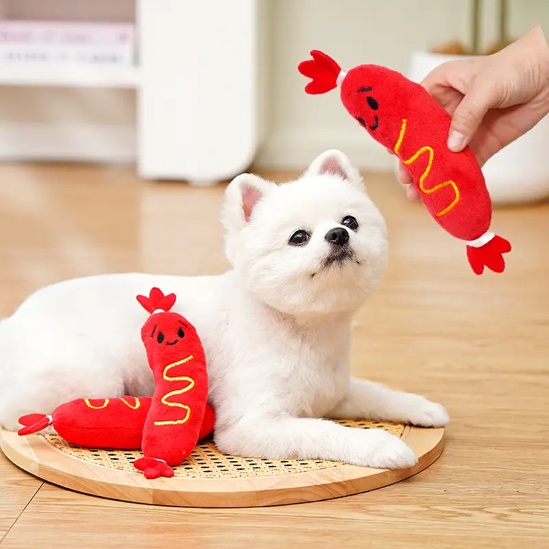 Pet Sounding Plush Toy Bite-resistant Relieving Stuffy