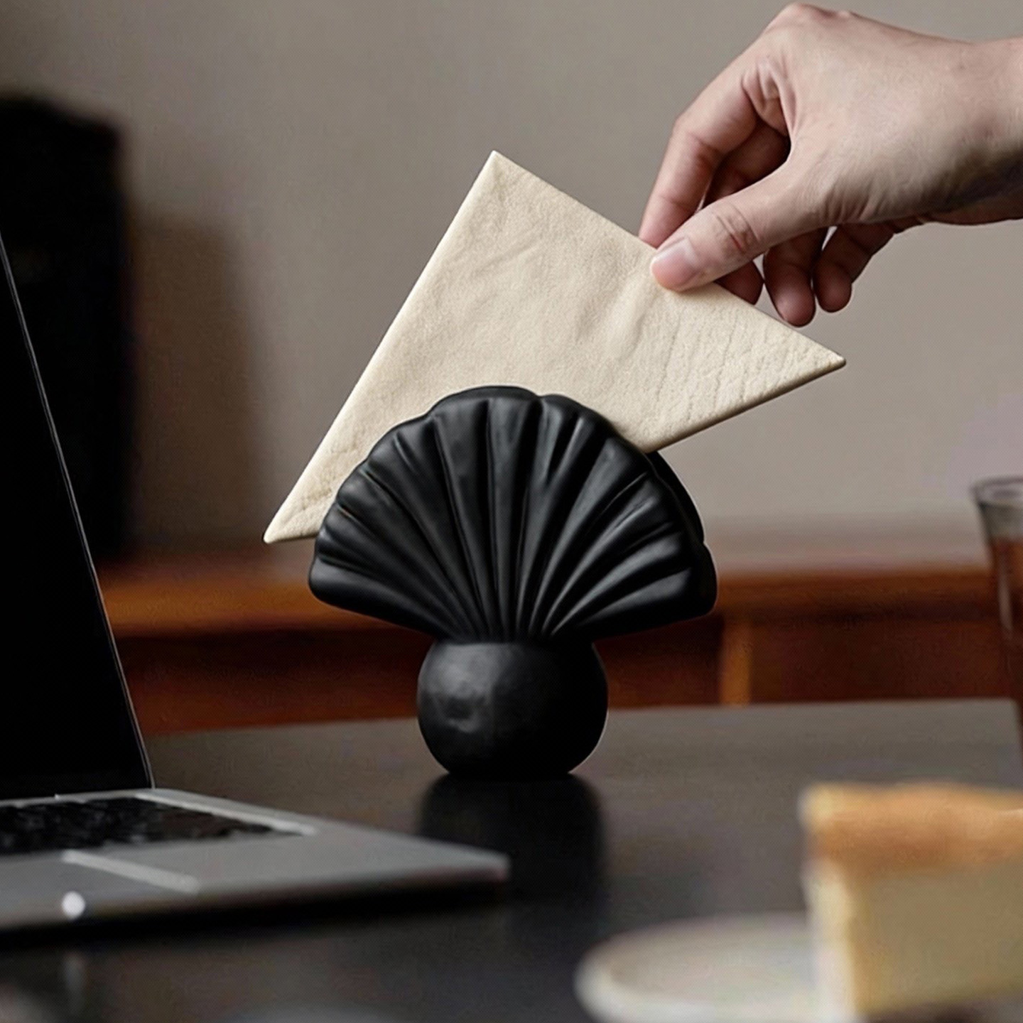Ceramic Napkin Holder For Cafes And Hotels