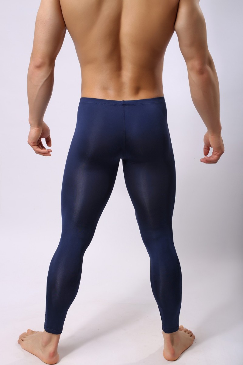 Title 6, Mens Warm Ultra-thin Ice Silk Tight Home Pants...