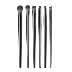 Eyeshadow Brush Suit Eyeliner Concealer Detail Makeup Brushes - 6 Pcs Eye Shadow Brush Black - View 1