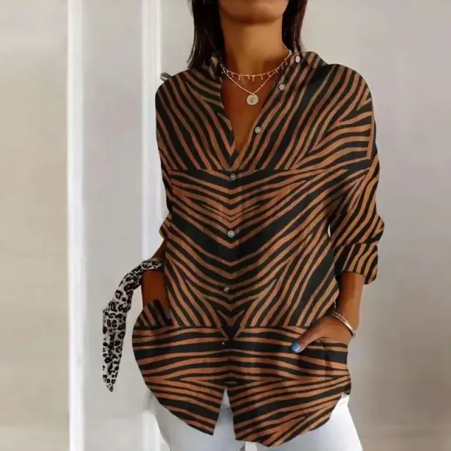 Women's Long Shirt Summer European And American Trendy Long sleeve Cd4567 Xl - Shop at LoveMi
