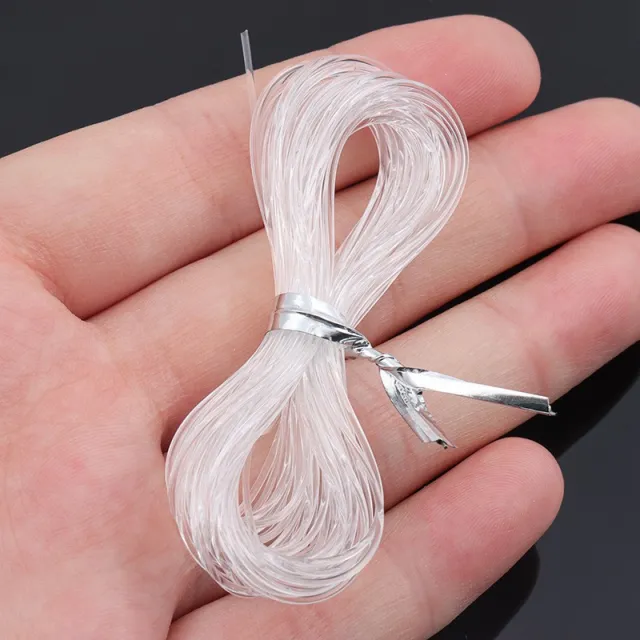 Beaded Crystal Transparent Handmade Filament Pendant Rope Necklace Rope Bracelet 08Mm4 M - Shop at LoveMi