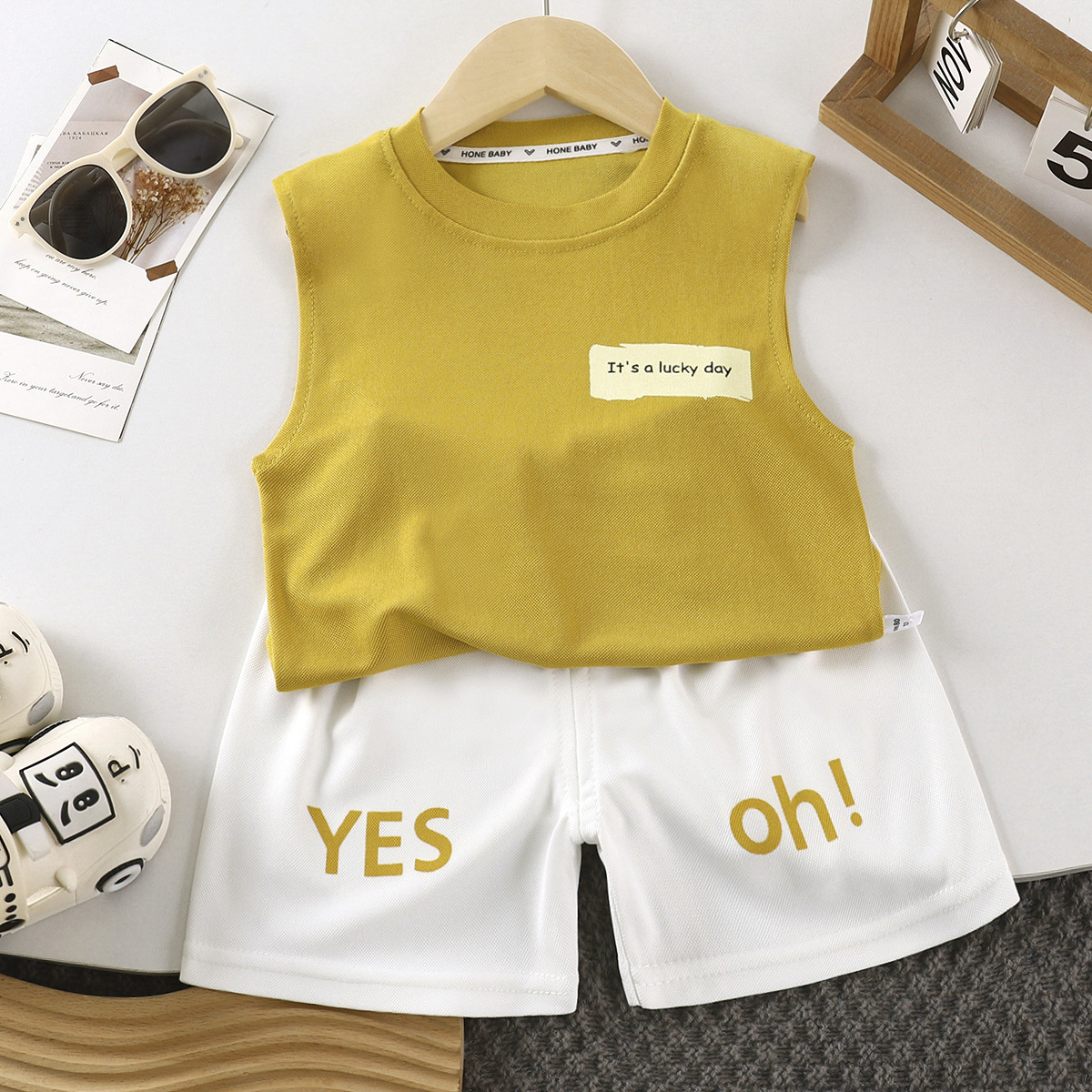 New Summer Cotton Vest Set For Children