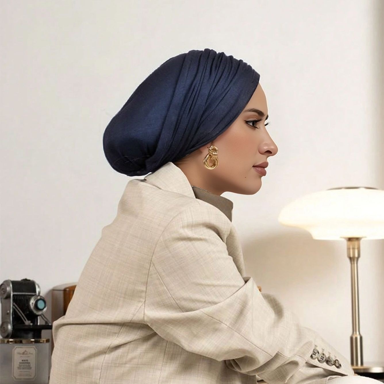 High-end Solid-color Breathable Pullover Hat