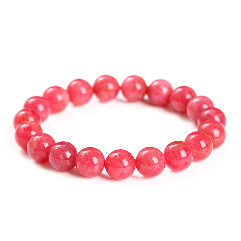 Cherry Blossom Rain Rose Quartz Bracelet For Women