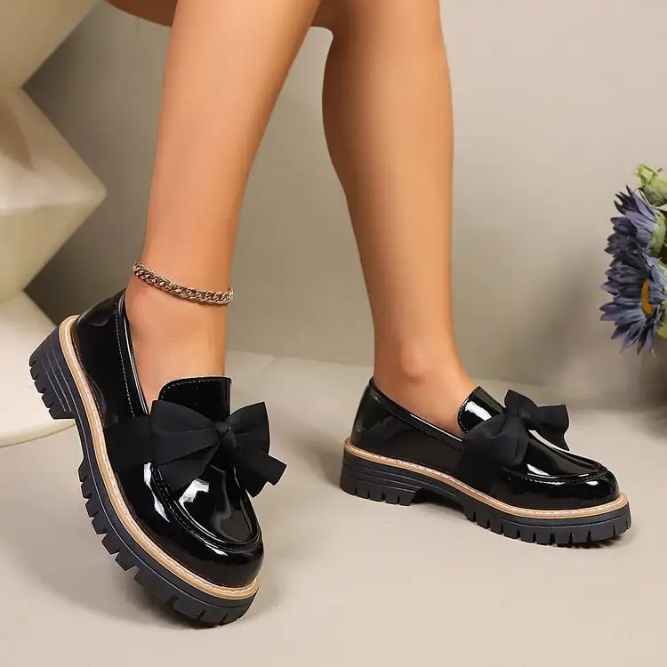 Womens Stylish Bow Tie Pumps
