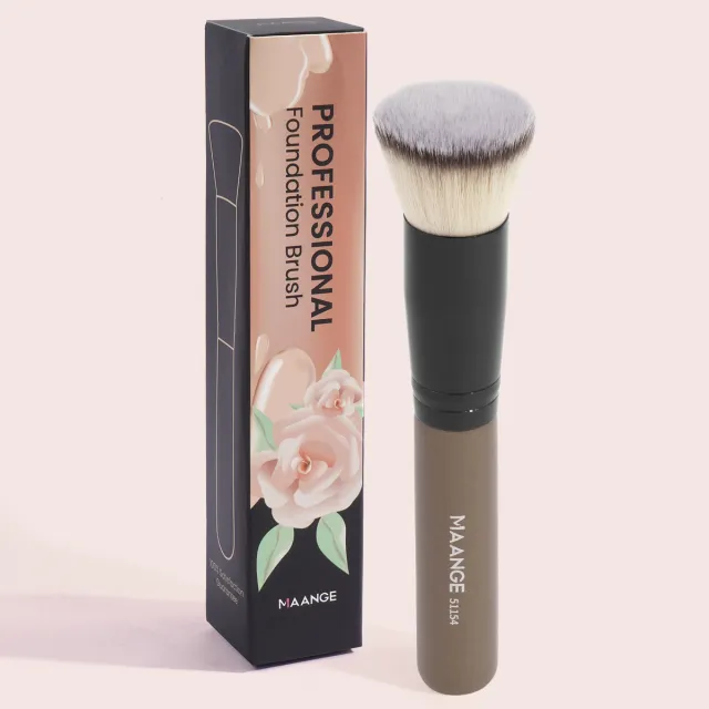 Powder Foundation Brush Portable Makeup Tools Gold Rod Clarinet - Shop at LoveMi