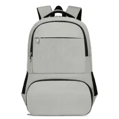 Outdoor Travel Thickening Thermal Insulation Backpack Leak-proof Water Bag - Grey - View 1