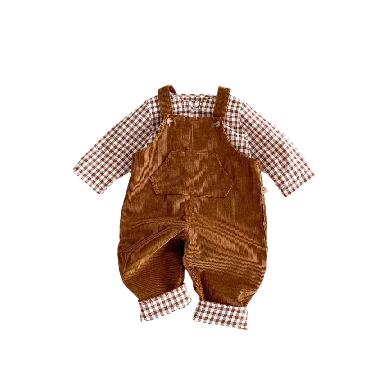 Children's Plaid Shirt Autumn South Korea