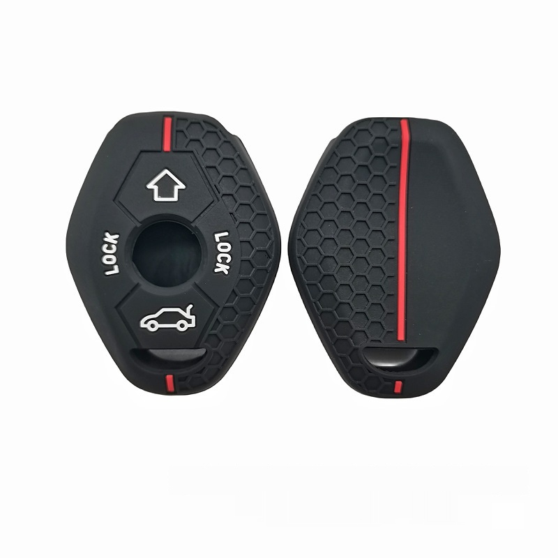 Honeycomb Pattern Silicone Car Key Set - Image 7