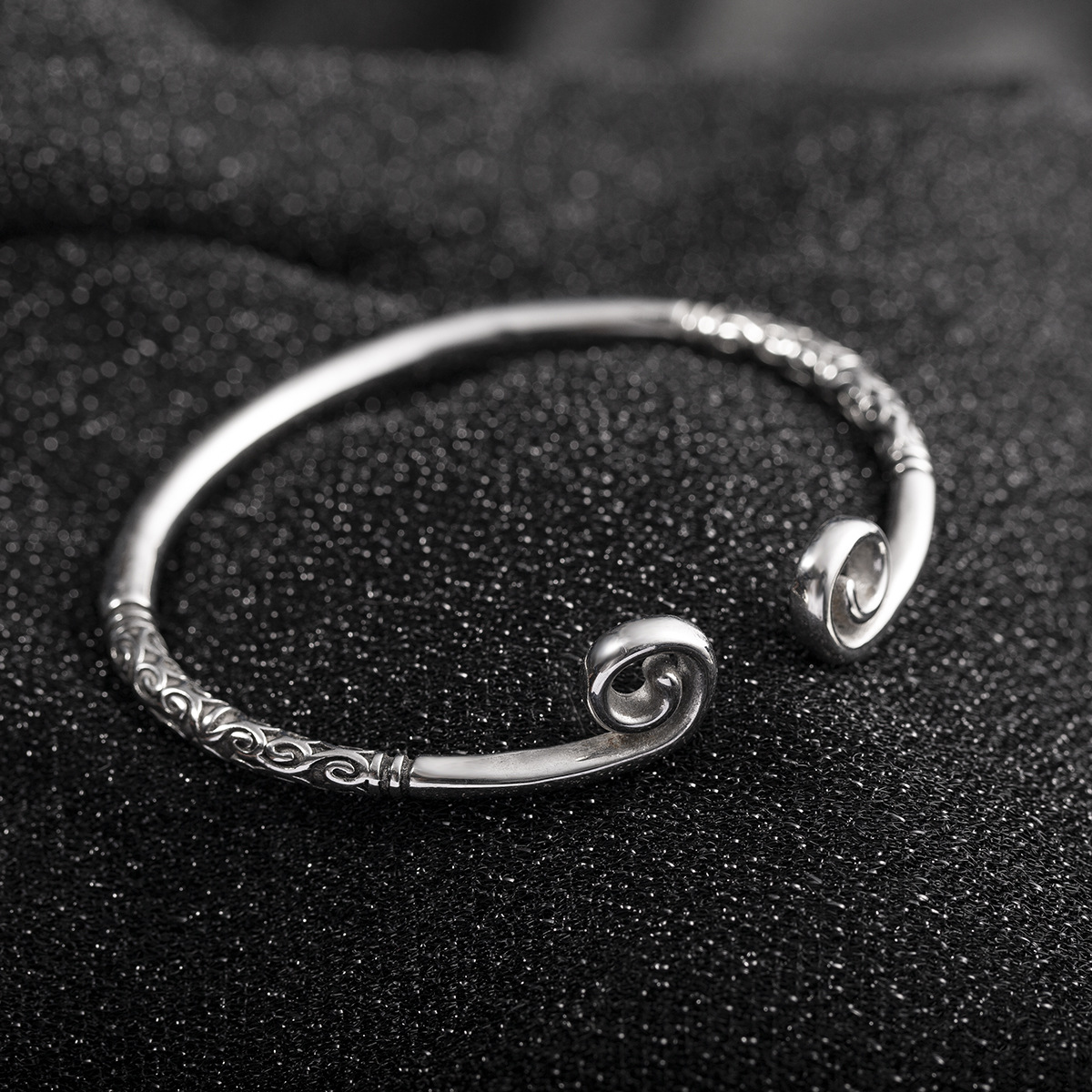 Stainless Steel Sun Wukong Tightening Band Bracelet For Men