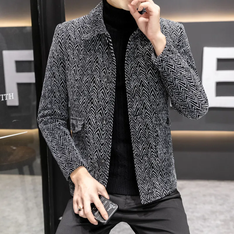 FallWinter Jacket Cotton Jacket 1014 - Gray