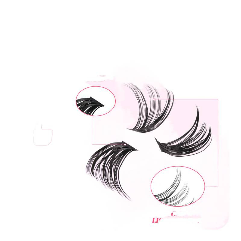 European And American Christmas Dense Segmented High Volume False Eyelash Set 5