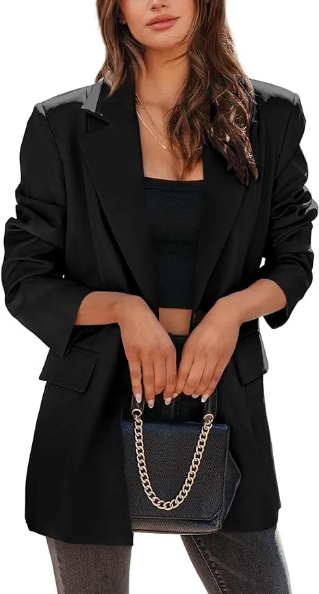 Women's Leisure Suits Coat Cardigan Black - Shop at LoveMi