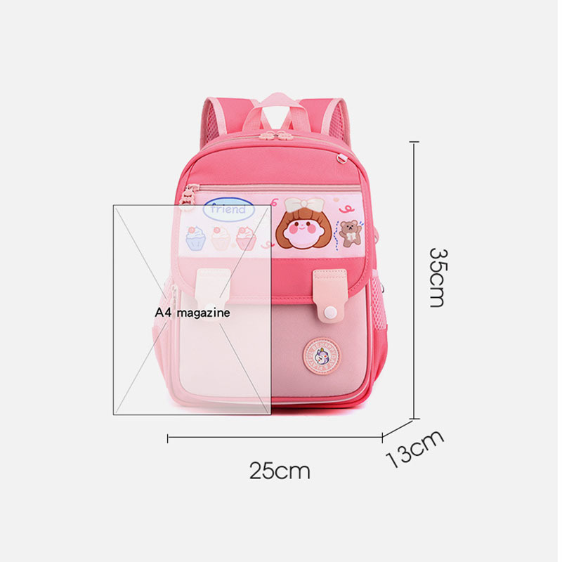 Large Class Preschool Cute Cartoon Boys And Girls Lightweight Primary Backpack — foto 11