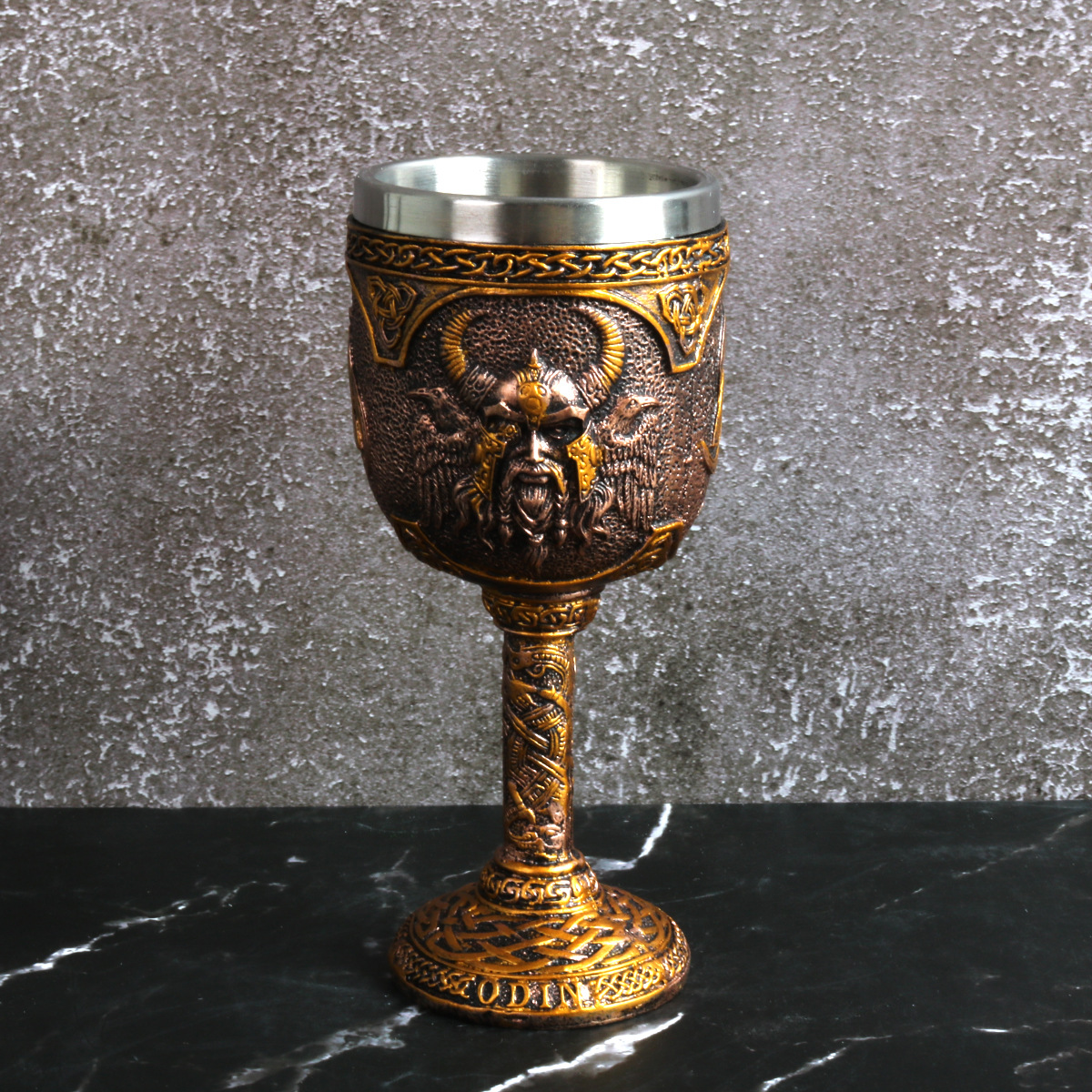 Nordic Myth Retro Stainless Steel Goblet