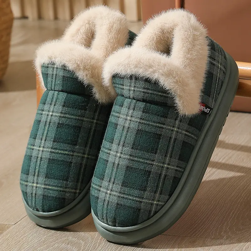 New Ankle Wrap Cotton Shoes Men And Women