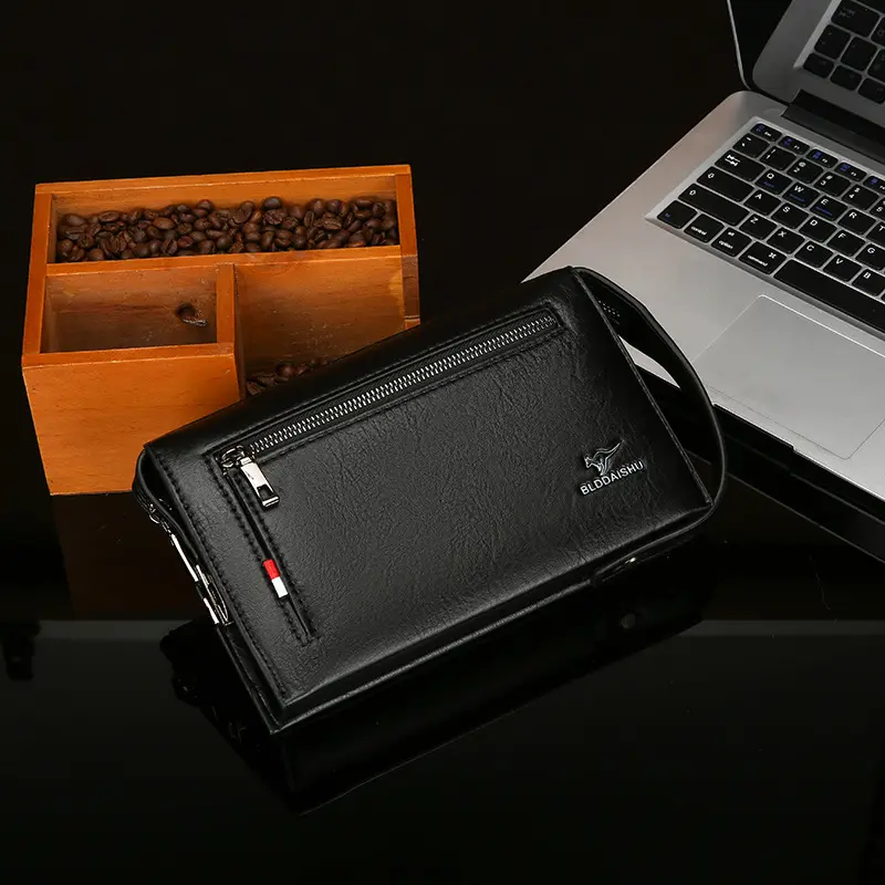 New Mens Wallet With A Combination Lock