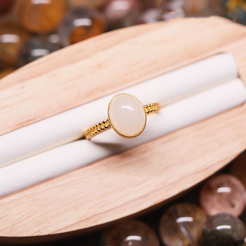 Egg Noodle Ring Chic And Niche Versatile Open End Design