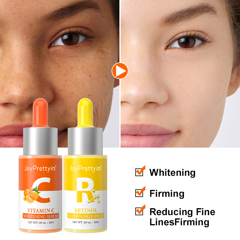 Hydrating Moisturizing And Brightening Facial Serum Set