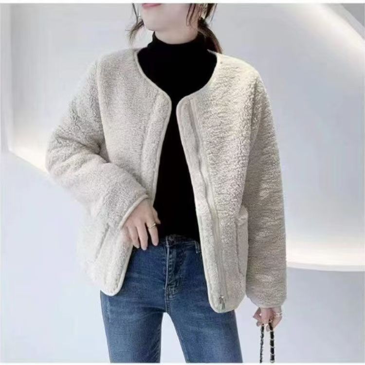 Springautumn New Round Neck Short Long Sleeve Top 3