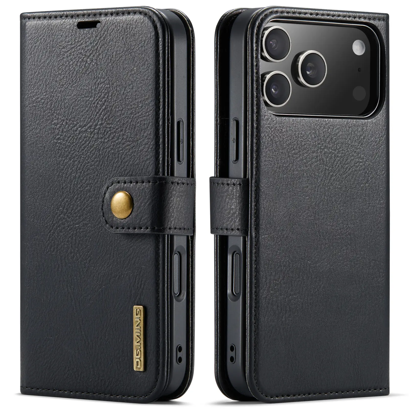 Flip-style Card Slot Magnetic-clip Dual-purpose Synthetic Leather Phone Case