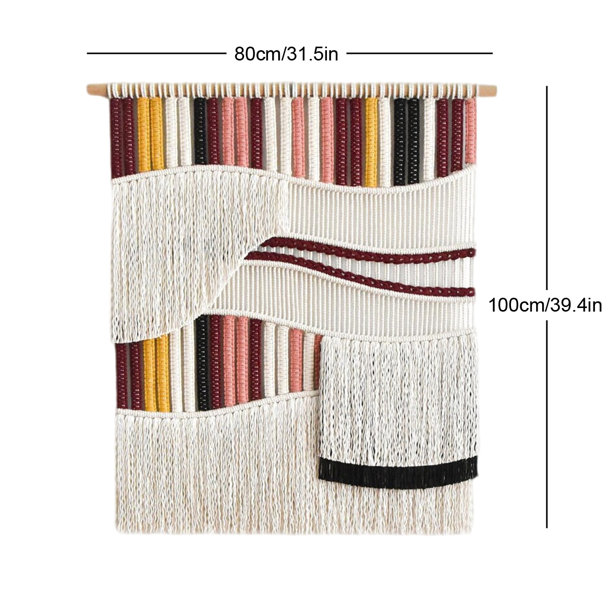 Woven Cotton Wall Tapestry, picture 5 of 6