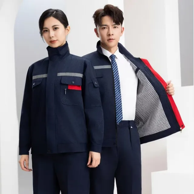 Work Clothes Wear resistant Suit Same Style Reflective Double Layer Suit - Shop at LoveMi