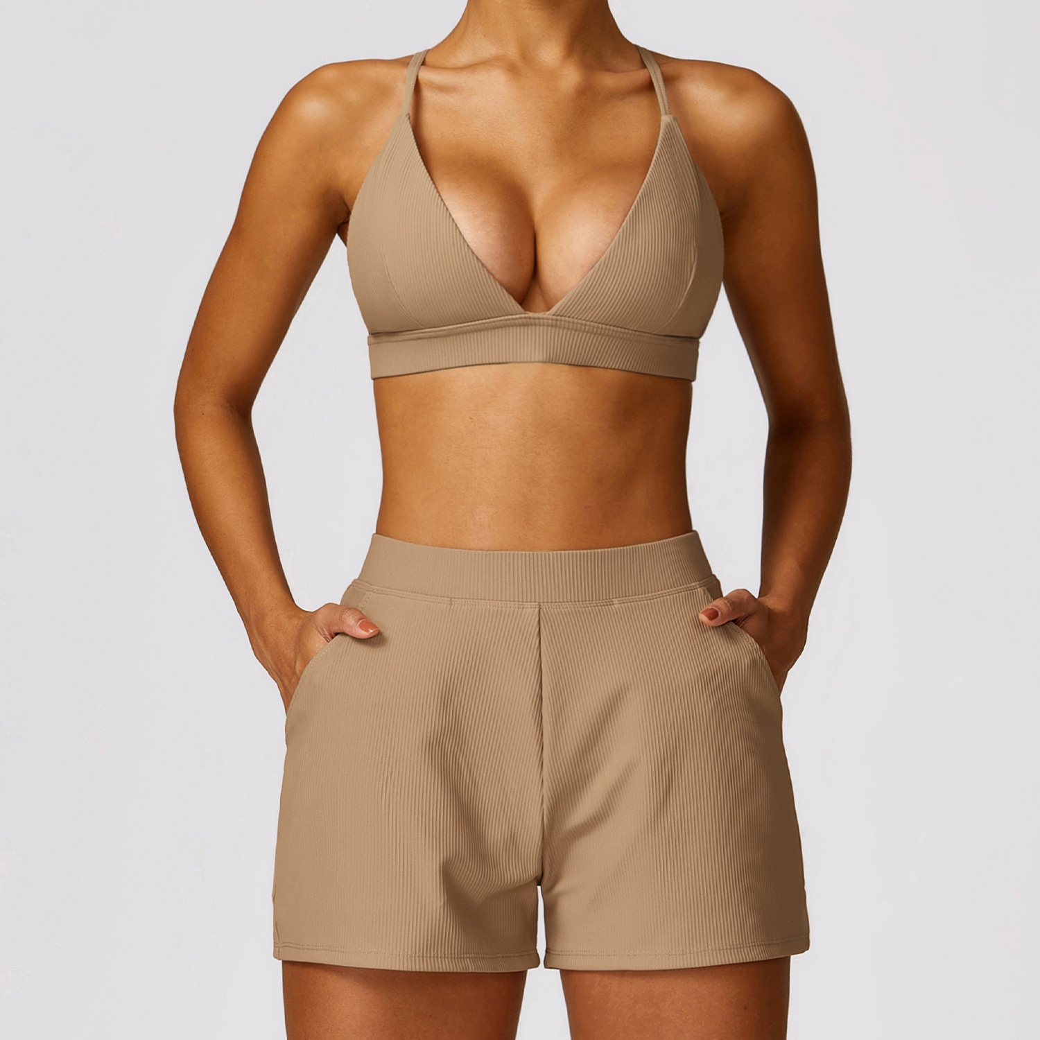 Bra Shorts Bronze