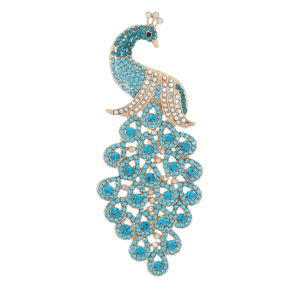 Rhinestone Sea Turtle Octopus Brooch
