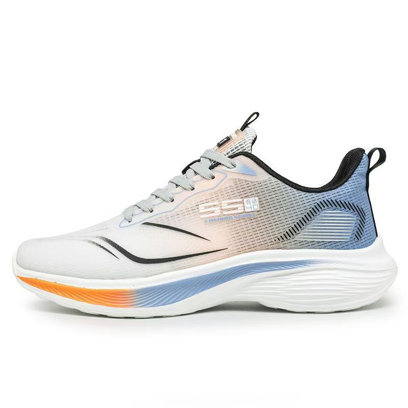 Cold-Pressed Ultra-Light Shock-Absorbing EVA Mens Shoes Lace-Up Shoes Mens