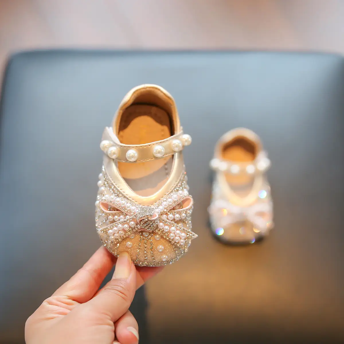 Fashion Spring And Autumn Girls Toddler Shoes