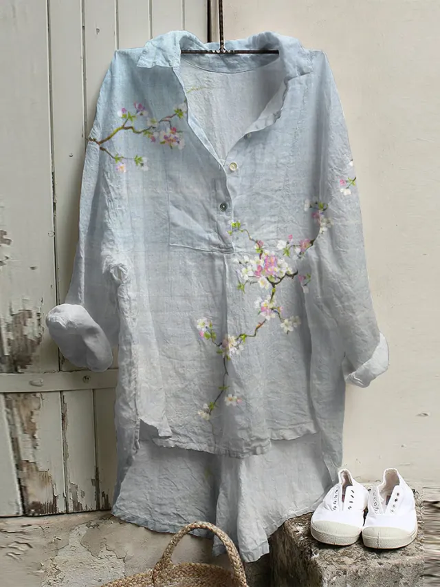 European And American Autumn And Winter Plus Size Women's Clothes Shirt Dress 3D Printing 6 Models Xs - Shop at LoveMi