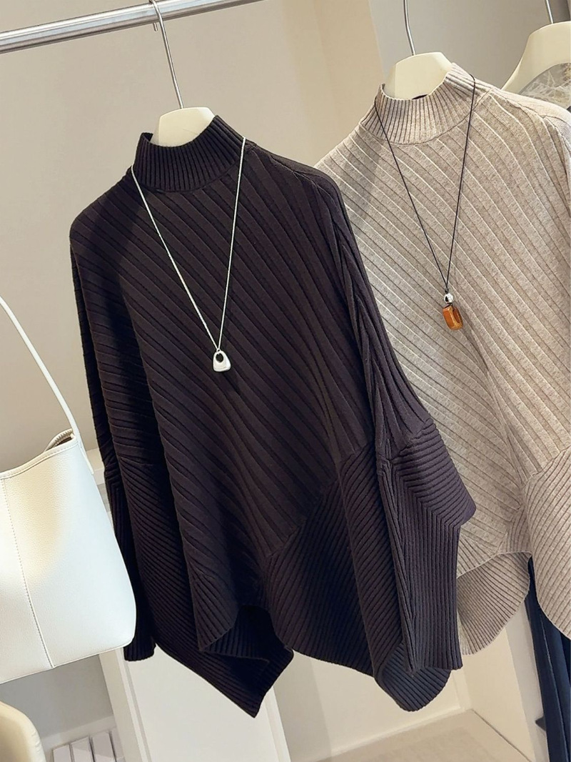 Women's batwing sweater supplier image 9