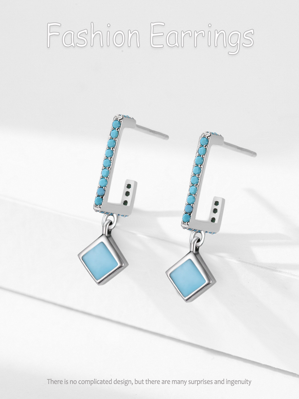 Women's S925 Sterling Silver Vintage Earrings