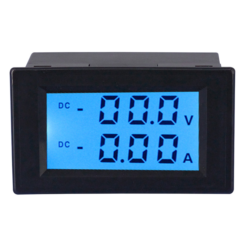 DC Digital Display Double Display Voltage Ammeter High Precision Bidirectional Measuring Meter Head - Image 2