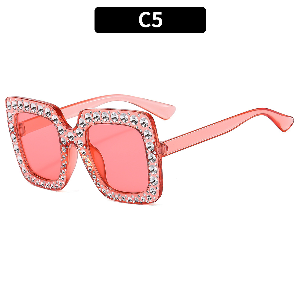 Plastic Box Sunglasses Fashion Personality Trend - Image 14