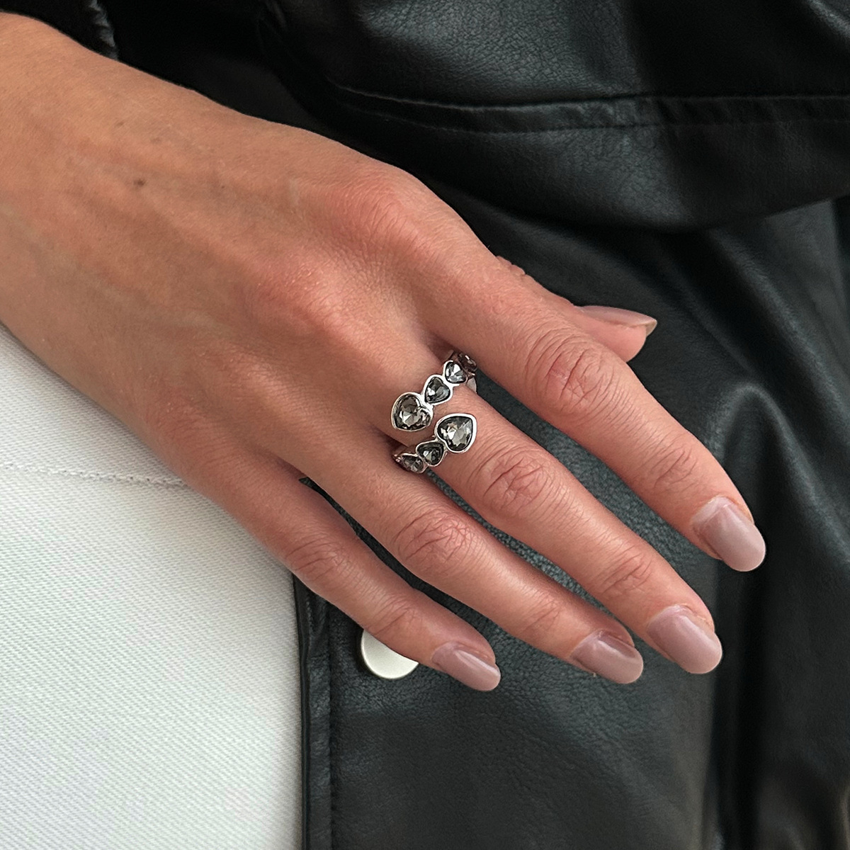 Stylish Metal Layered Mixed Bracelet For Women