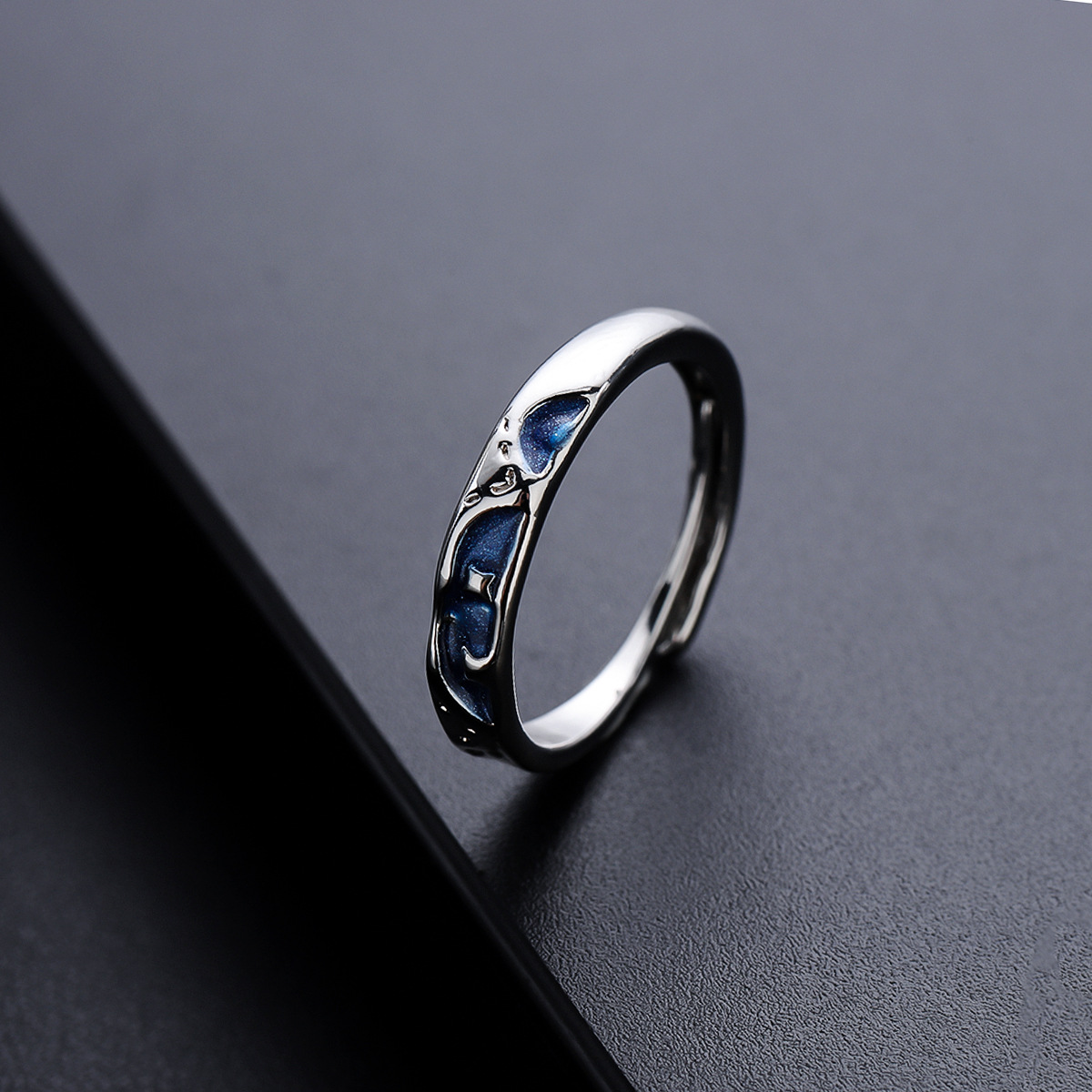 Mens Star Ring With An Open Design For A High-End Distinctive Look - Image 2