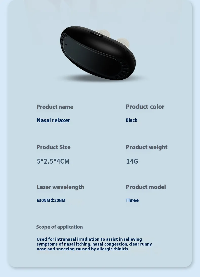 Allergic Chronic Intelligent Infrared Nasal Relief Device – image 8
