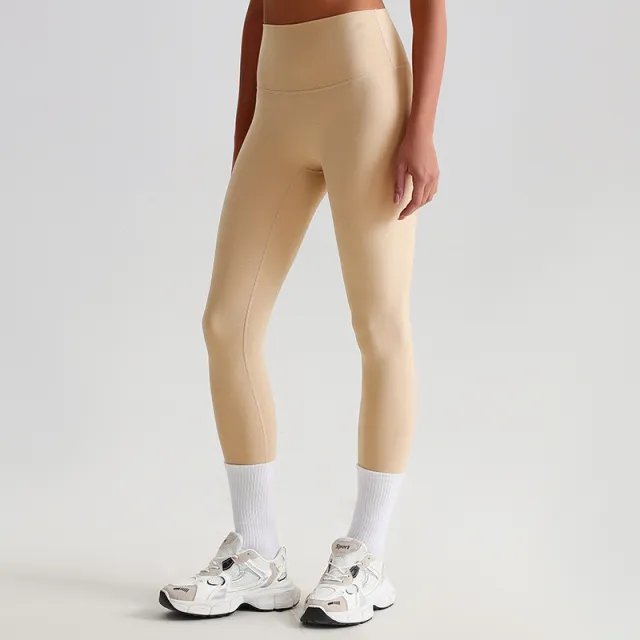 Women's High Waist Hip Lift Tight Stretch Feet Exercise Workout Pants 2186 Peanut Butter Color - Shop at LoveMi