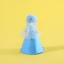 Rhinestone Blue Bottle Cap