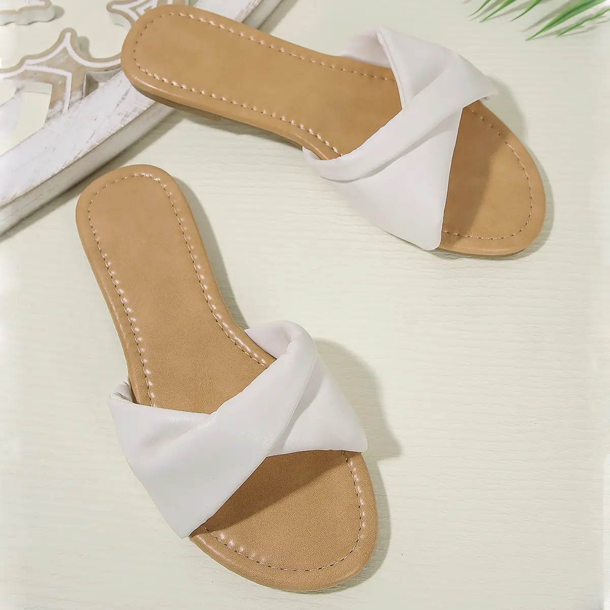 All-match Beach Vacation Flat Plus Size Women's Sandals