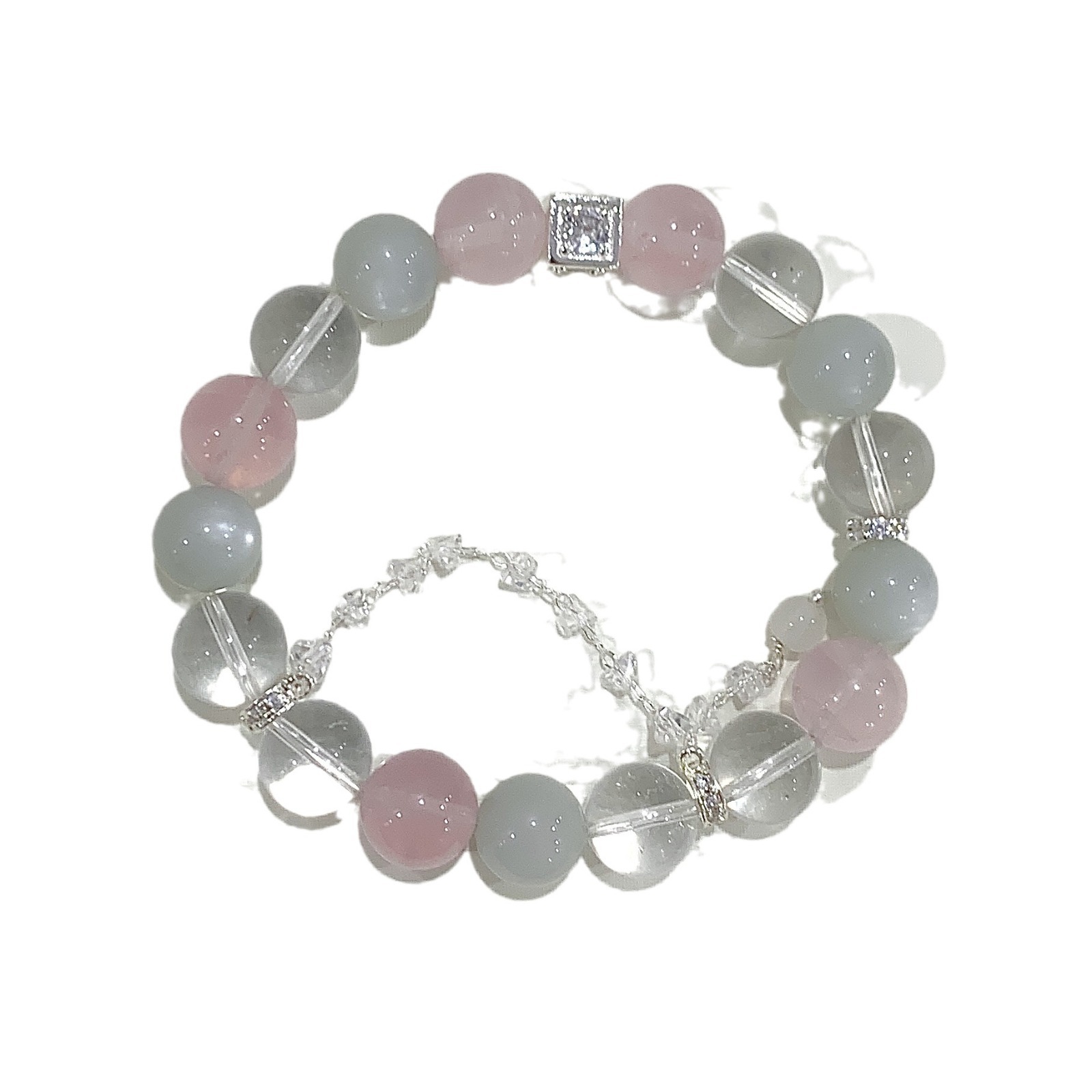 Natural Crystal Bracelet DIY Tassel Bracelet Ornament
