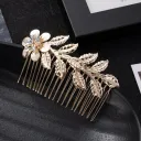 Flower Leaves Golden Two