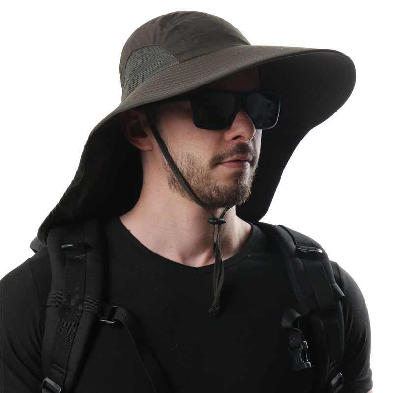 Men's And Women's Outdoor Sun Protection Ventilation Cap Sun — foto 14
