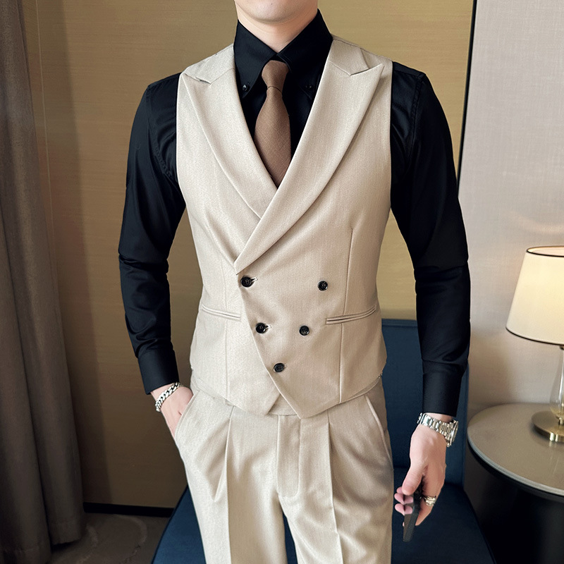 Men's Casual Vest British Style - Picture 6 of 10