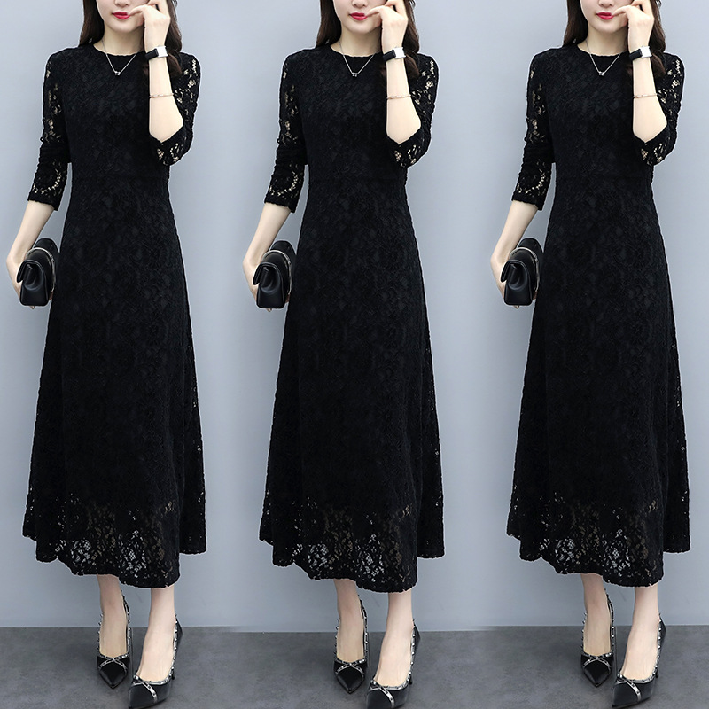 Long Sleeve Lace Dress, picture 4 of 5