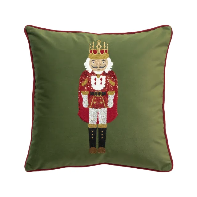 Christmas Party Sofa Bed Head Pillowcase Green - Shop at LoveMi